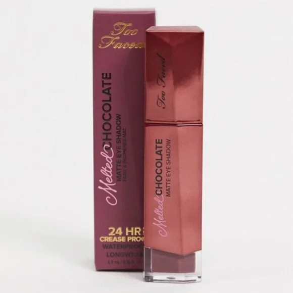 TOO FACED Chocolate Wine eye shadow NIB Melted Chocolate Matte - Picture 2 of 10